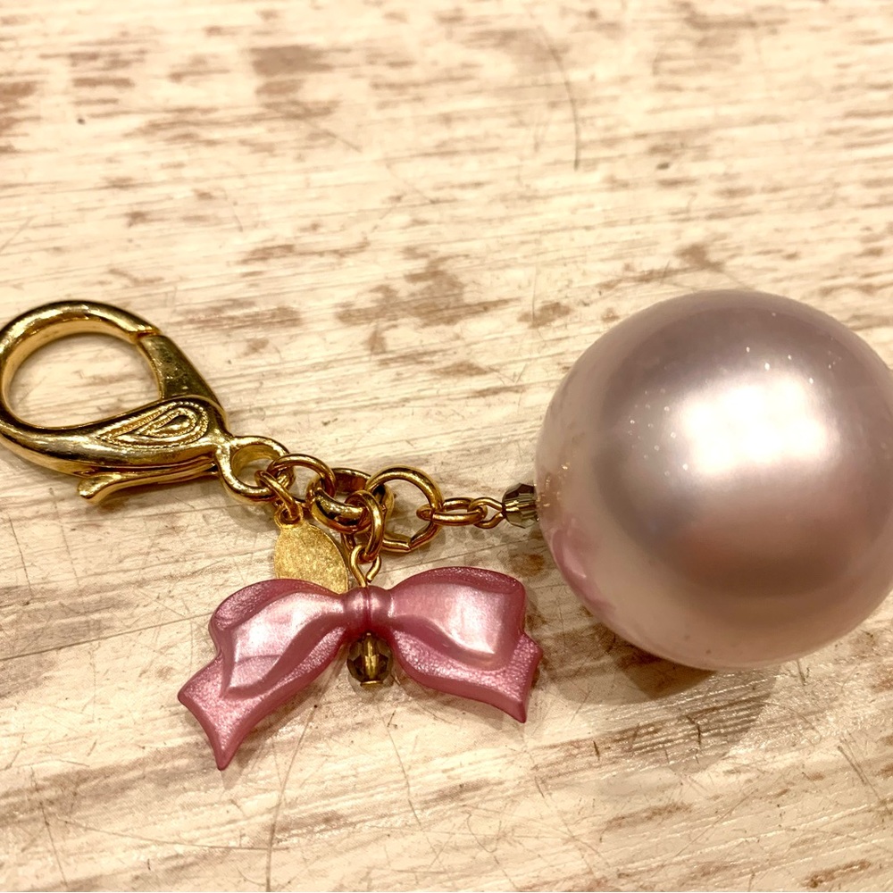 Vintage Tarina Tarantino Large Swarovski Park Key Chain Barbie Collection